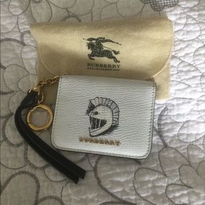 Burberry leather ID case